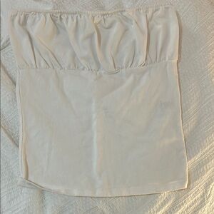 White Strapless Top never worn